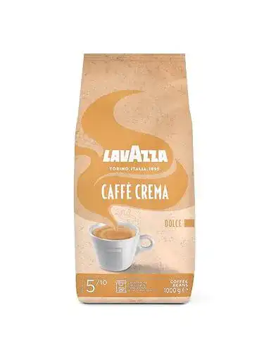 Kaffeebohnen Lavazza Caffè Crema Dolce Arabica und Robusta im Vergleich