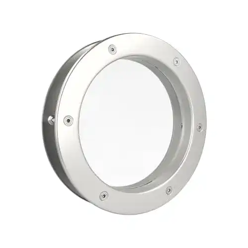 Bullauge MLS B4000 aus Aluminium für Türen mit VSG-Sicherheitsglas