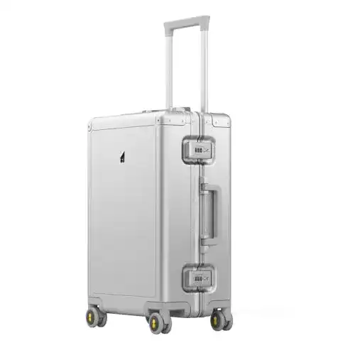Aluminium Koffer LEVEL8 Handgepäck Trolley mit TSA-Schlössern