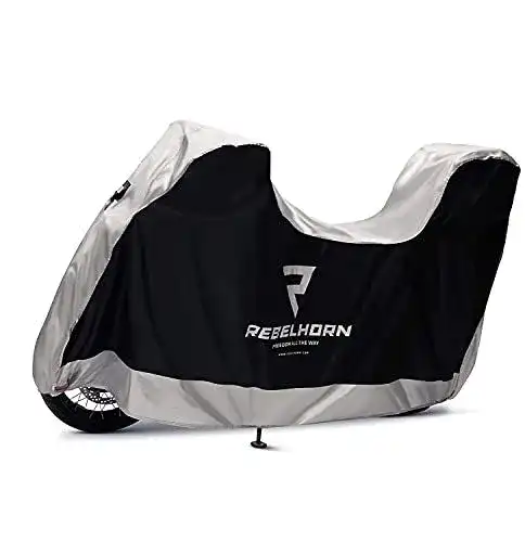 Motorrad Abdeckplane Rebelhorn Cover II für Top Box