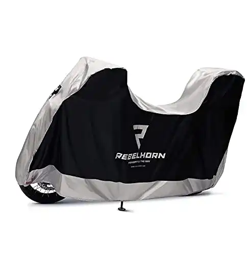 Motorrad Abdeckplane Rebelhorn Cover II für Top Box