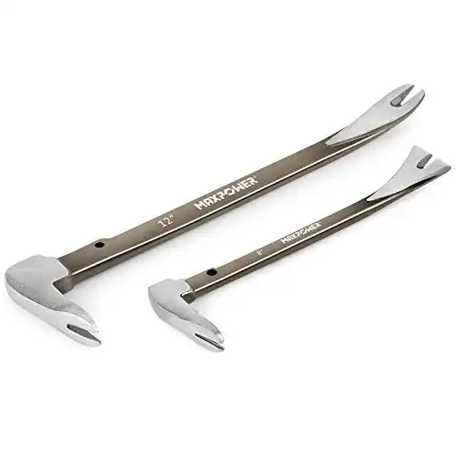 Brecheisen Set 2-teilig für Tischlerarbeiten und Heimwerkerprojekte