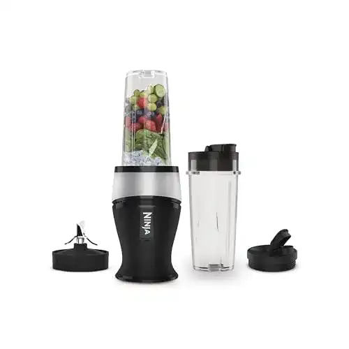 Ninja 700W Slim Mixer und Smoothie Maker mit 2x 470ml Bechern