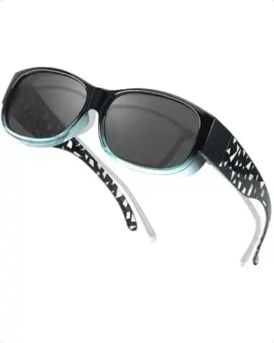 Überzieh-Sonnenbrille SIPHEW für Brillenträger mit UV-Schutz