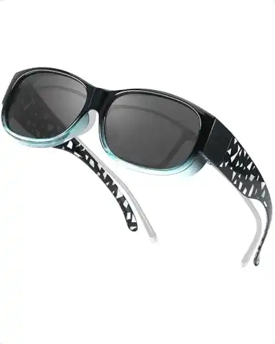 Überzieh-Sonnenbrille SIPHEW für Brillenträger mit UV-Schutz