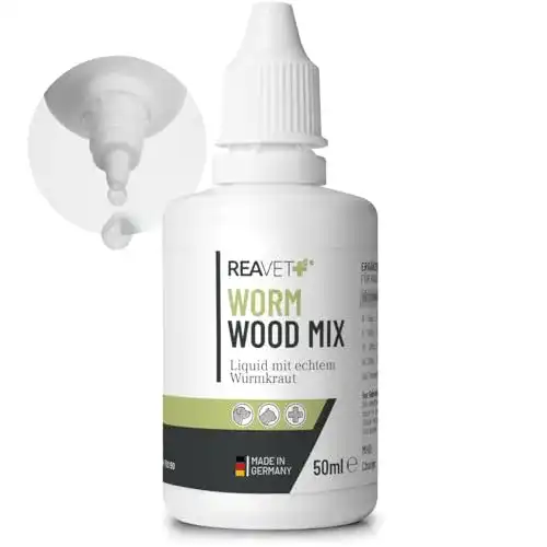 Wurmkur für Hunde ReaVET Wurm-Kraut Liquid Tropfen 50ml