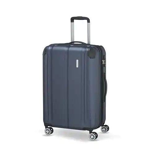 Kabinentrolley Travelite M mit 4 Rollen, TSA-Schloss und Dehnfalte