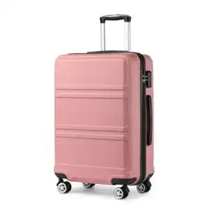 Kono Koffer Trolley Handgepäck 55 cm mit 4 Rollen und TSA Schloss