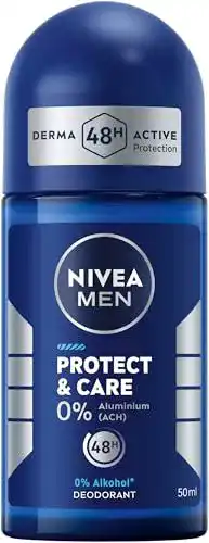 Nivea Men Protect & Care Deo Roll-On ohne Aluminium und Alkohol