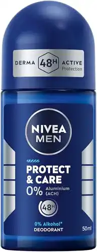 Nivea Men Protect & Care Deo Roll-On ohne Aluminium und Alkohol