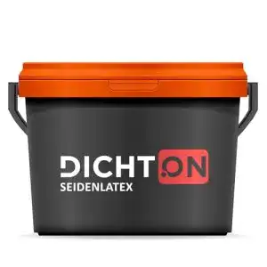 Latexfarbe Seidenglanz Dichton 1l Weiß Abwaschbare Innenwandfarbe