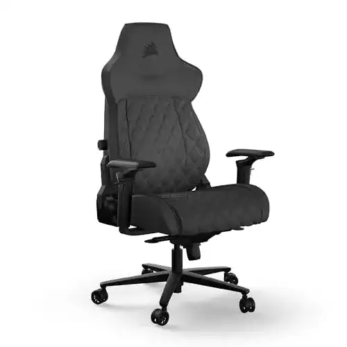 Corsair TC500 Luxe Gaming-Stuhl mit verstellbaren Armlehnen und Lendenstütze