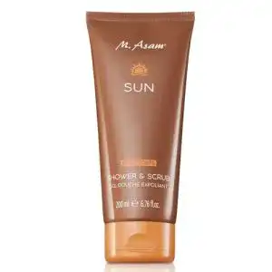 Duschpeeling M. Asam Sun Shower & Scrub 200 ml 2 in 1 Duschgel und Körperpeeling