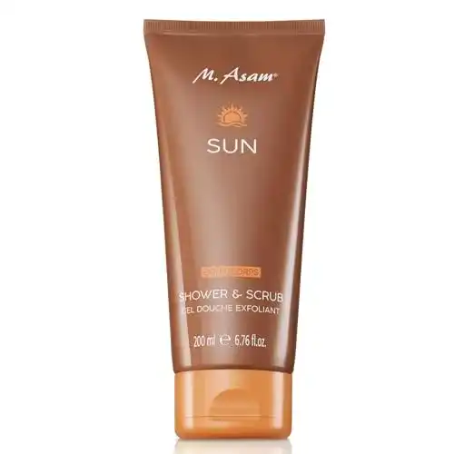 Duschpeeling M. Asam Sun Shower & Scrub 200 ml 2 in 1 Duschgel und Körperpeeling