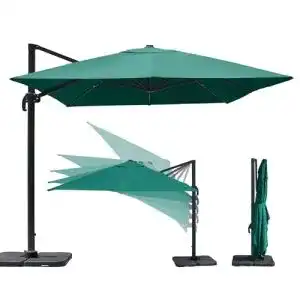 Sonnenschirm 4m Paramondo Parapenda Ampelschirm mit 360° Schwenkfunktion