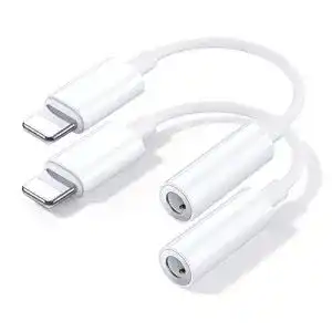 Beamingnet Lightning-Klinke-Adapter 2 Pack für iPhone