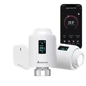 Salcar Smartes Heizkörperthermostat-Set mit Alexa Unterstützung