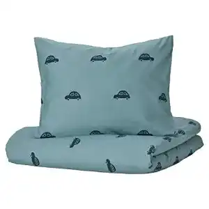 IKEA Barndröm Bettwäsche Set mit Bettbezug und Kissenbezug, 150 x 200/50 cm