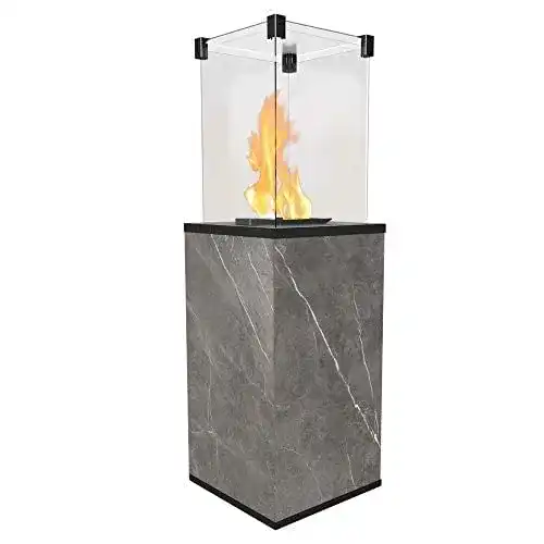 Kratki Gaskamin Patio Mini 1366 x 427 mm für Außenbereiche