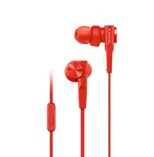 Sony MDR-XB55AP In-Ear Kopfhörer mit Mikrofon und Extrabass