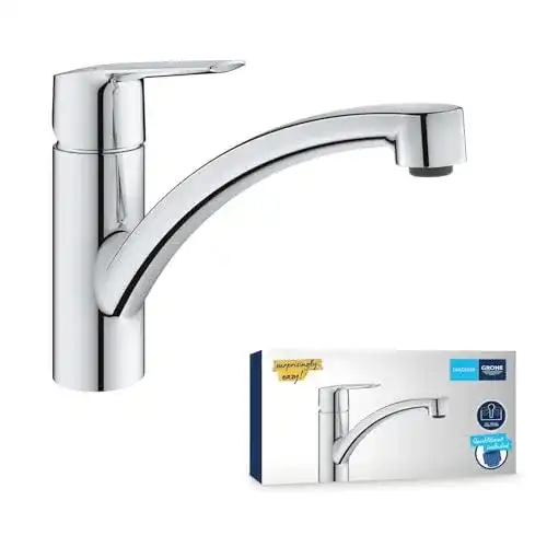 Grohe Start Küchenarmatur mit flachem Auslauf und 140° Schwenkbereich