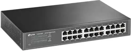 TP-Link TL-SG1024D 24-Port Gigabit Netzwerk Switch für Rackmontage