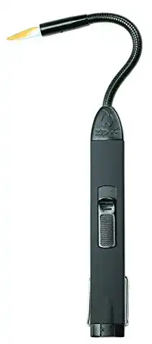 Stabfeuerzeug Zippo mit flexiblem Hals in Schwarz