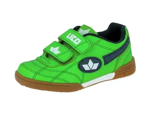 Hallenschuhe Lico Unisex Kinder Bernie V in Grün Marine Weiß
