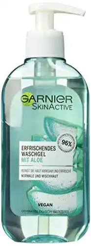 Waschgel Garnier SkinActive mit Aloe Extrakt für normale und Mischhaut