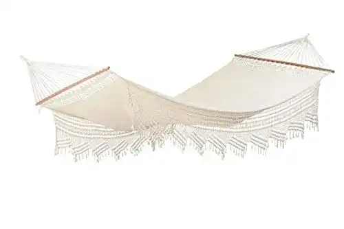 Stabhängematte Palacio von Amazonas in Übergröße mit Jacquard-Webung