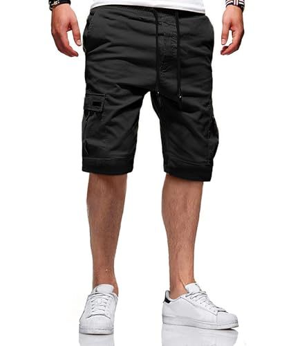 Cargo-Shorts für Herren von Jacketown Bequeme Sommerhosen mit Taschen