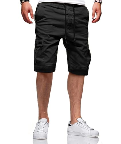 Cargo-Shorts für Herren von Jacketown Bequeme Sommerhosen mit Taschen