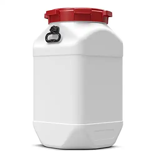 Kunststofffass Curtec 40, 50, 66 und 80 Liter quadratisches Lagerfass
