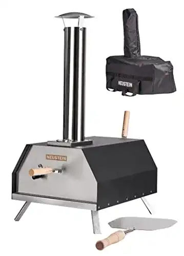 Pizzadom Neustein Outdoor Pizzaofen XQ3000 mit Abdeckung