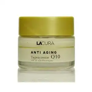 Lacura Anti Aging Q10 Tagescreme LSF 15 für alle Hauttypen 50ml