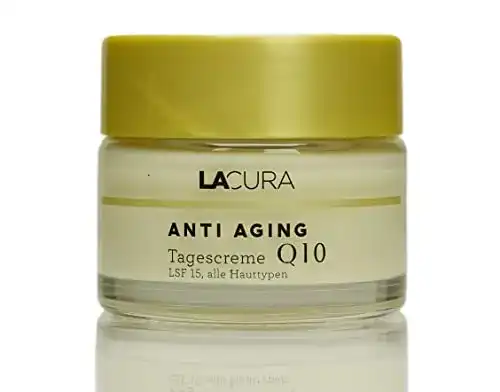 Lacura Anti Aging Q10 Tagescreme LSF 15 für alle Hauttypen 50ml