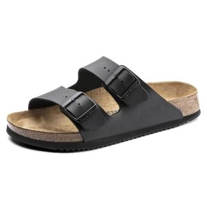 Gesundheitsschuhe Birkenstock Sandale Arizona in Schwarz Größe 43