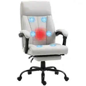 Vinsetto Bürostuhl mit Massagefunktion und Heizfunktion