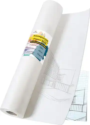Schnittmusterpapier Tritart Transparentpapier Rolle 40 cm x 50 m