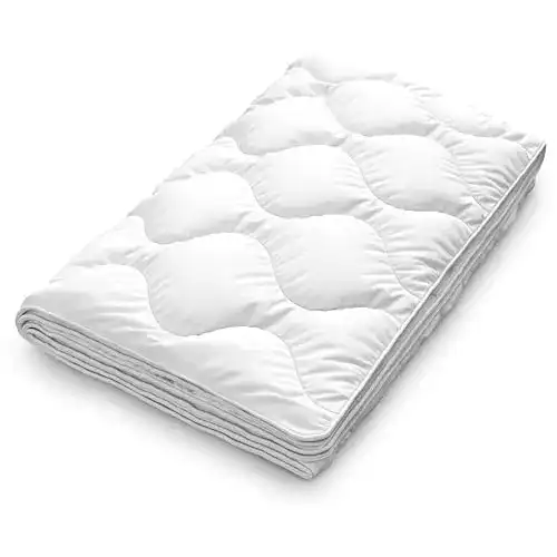 Duo-Steppbett Siebenschläfer Bettdecke 200×200 cm, Medium