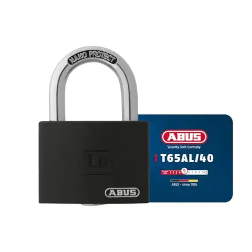 ABUS T65AL/40 myLOCK Vorhängeschloss, beschreibbar für Spinde