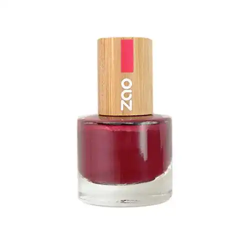 Veganer Nagellack Zao Überlack Nr. 674 Pearly Red