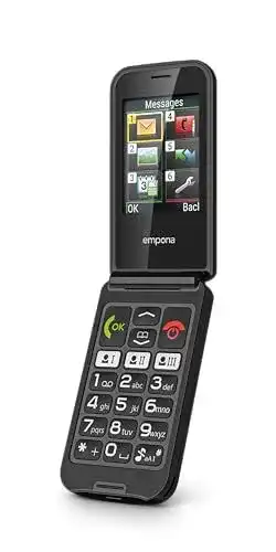 Emporia Talkglam Seniorenhandy – Klapphandy mit einfacher Bedienung