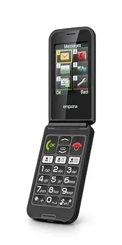 Emporia Talkglam Seniorenhandy – Klapphandy mit einfacher Bedienung