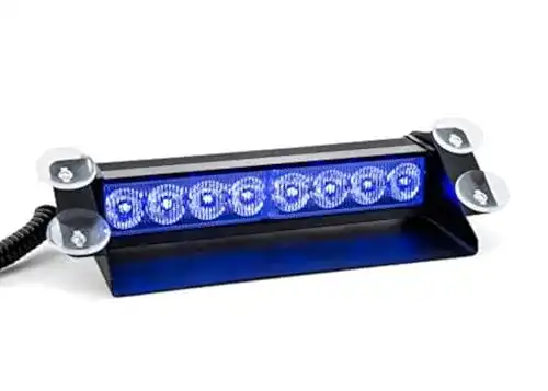 Blaulicht für Autos: Raptors LED Frontblitzer Shark 8W