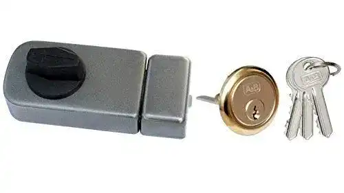 Tür Zusatzschloss KeyMet Kastenschloss für mehr Sicherheit