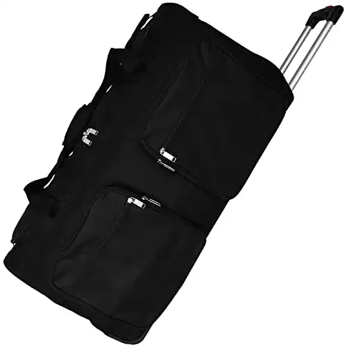 Reisetasche mit Rollen XXL Trolleytasche 168L