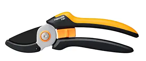 Fiskars Amboss-Gartenschere L Solid P361 für präzises Schneiden