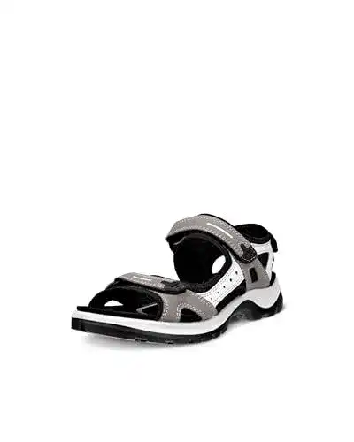 Trekkingsandalen für Damen von Ecco in Titanium, Größe 36 EU