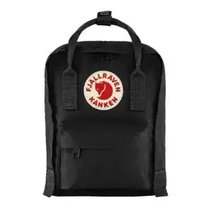 Fjällräven Kids Kanken Mini Rucksack in Schwarz